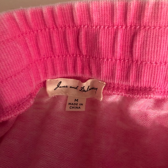 Jane & Delancey Pink Drawstring Summer Skirt M - Picture 3 of 6